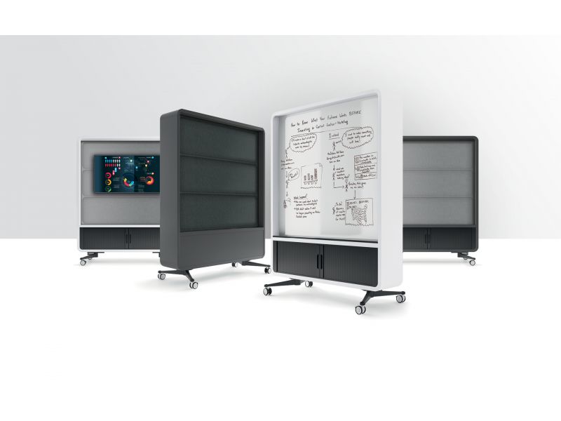 hushWall portable office partition